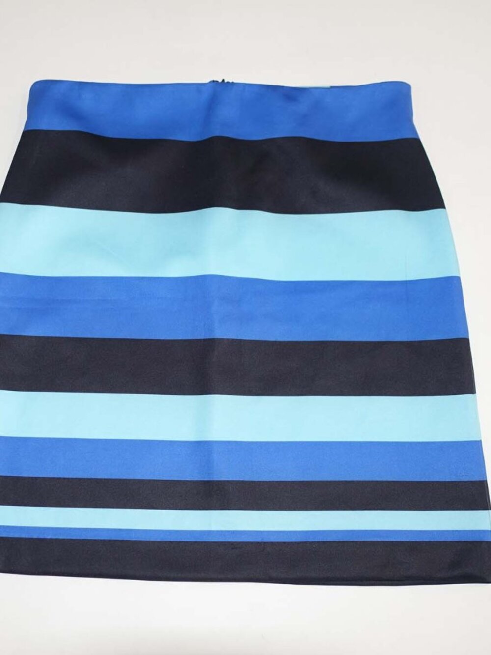 New York & Company Women's Straight Pencil Skirt Large NWT Blue Black NY & C